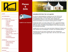 Tablet Screenshot of keller-zelte.de